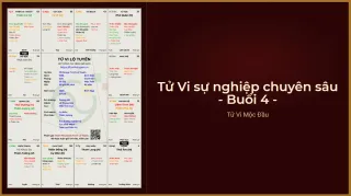 Buổi 4 - Tử Vi sự nghiệp chuyên sâu K1