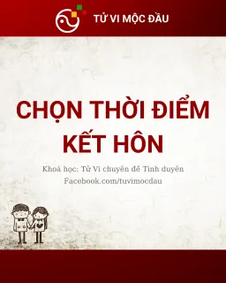 Chọn thời điểm kết hôn
