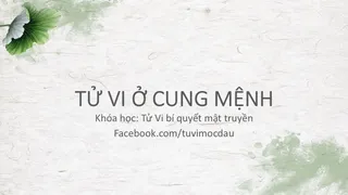 Tử Vi ở cung Mệnh